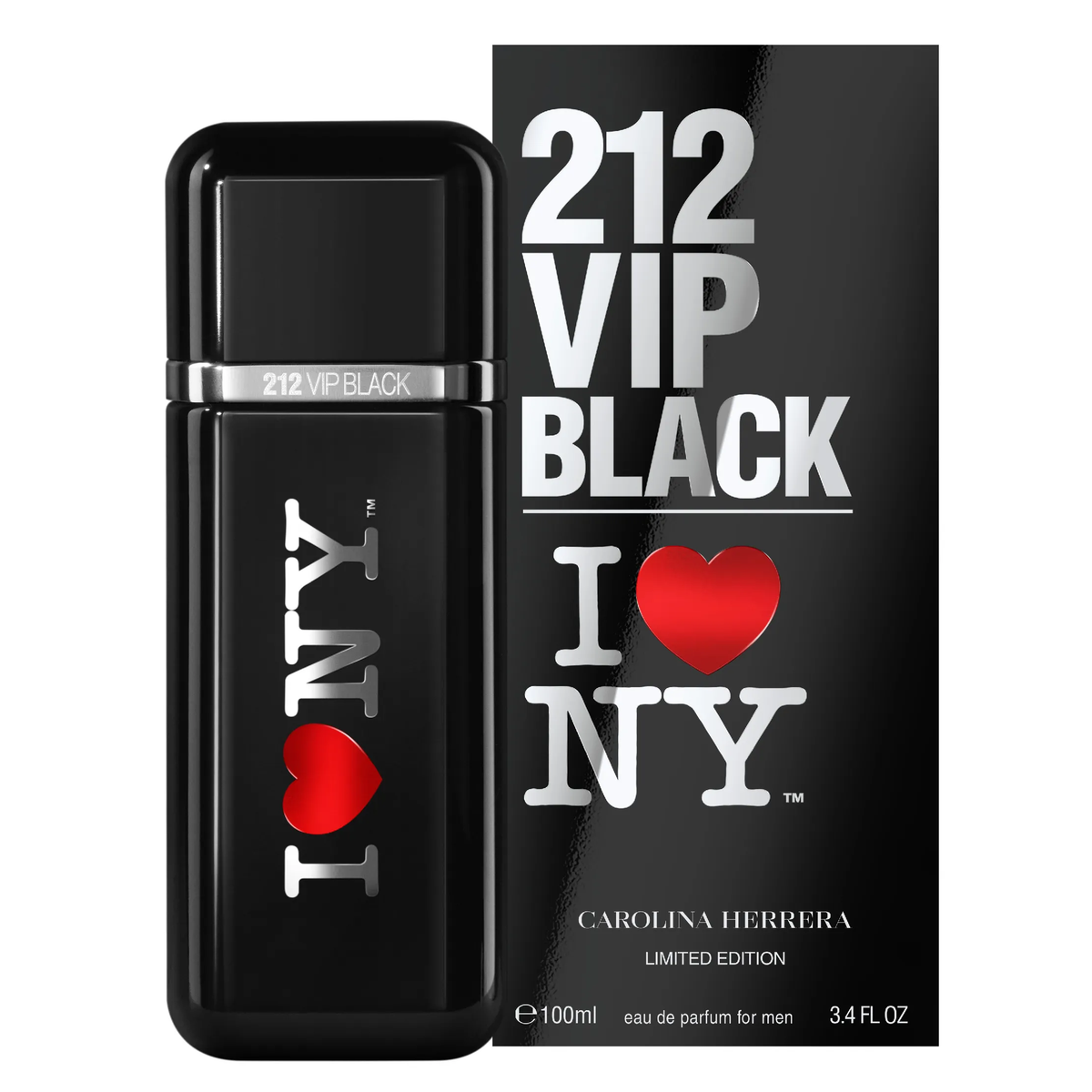 212 VIP Black I Love NY by Carolina Herrera 100ml EDP - Perfume NZ is the leading wholesale distributor of brand name perfumes and fragrances in New Zealand.