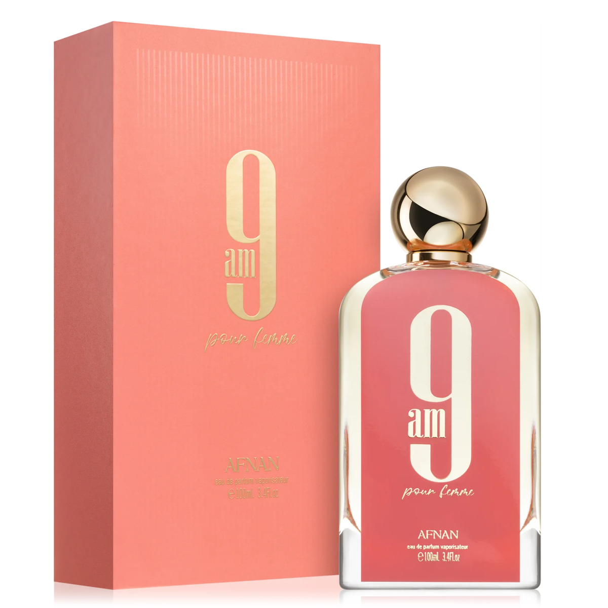 9am Pour Femme by Afnan 100ml EDP - Perfume NZ is the leading wholesale distributor of brand name perfumes and fragrances in New Zealand.
