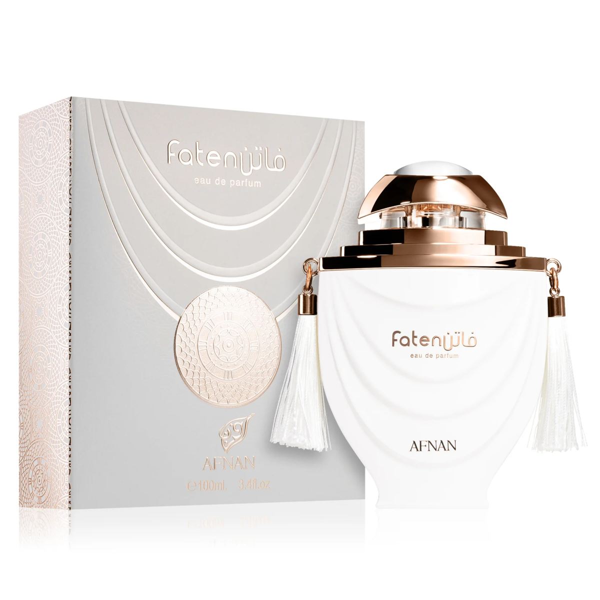 Faten White by Afnan 100ml EDP - Perfume NZ is the leading wholesale distributor of brand name perfumes and fragrances in New Zealand.