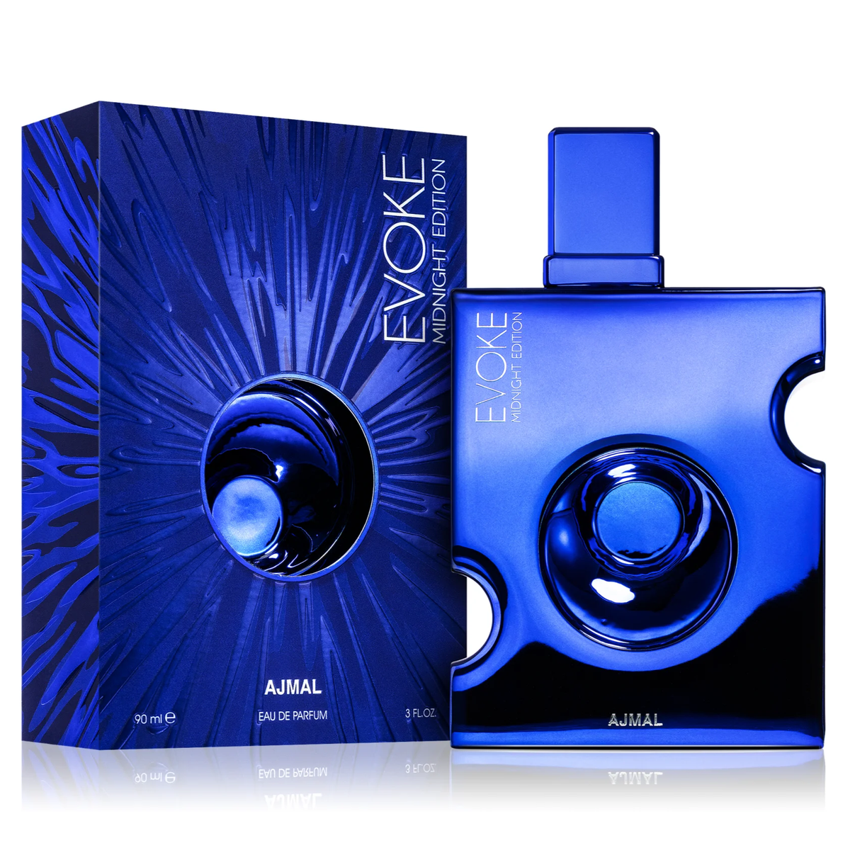 Evoke Midnight by Ajmal 90ml EDP for Men - Perfume NZ is the leading wholesale distributor of brand name perfumes and fragrances in New Zealand.