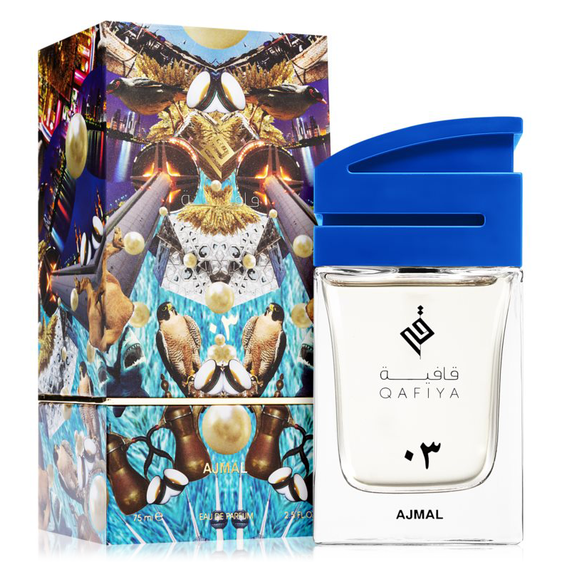 Qafiya 03 by Ajmal 75ml EDP - Perfume NZ is the leading wholesale distributor of brand name perfumes and fragrances in New Zealand.