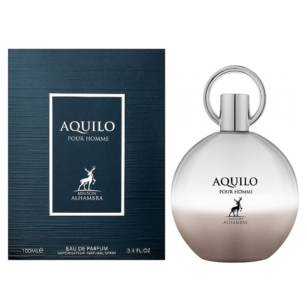 Aquilo Pour Homme by Alhambra 100ml EDP - Perfume NZ is the leading wholesale distributor of brand name perfumes and fragrances in New Zealand.