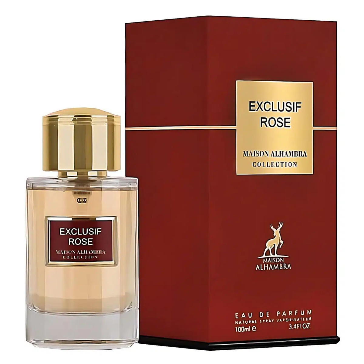 Exclusif Rose by Alhambra 100ml EDP - Perfume NZ is the leading wholesale distributor of brand name perfumes and fragrances in New Zealand.