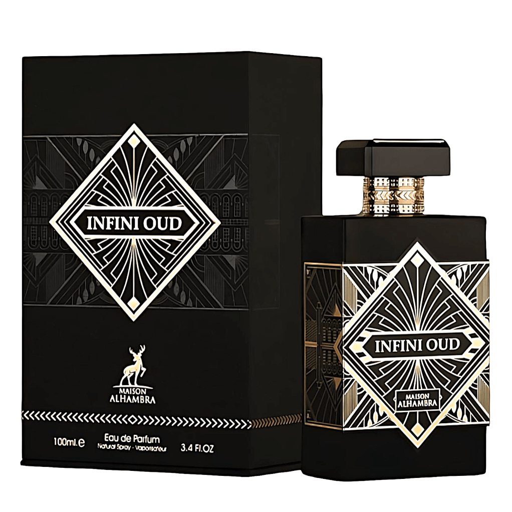 Infini Oud by Alhambra 100ml EDP - Perfume NZ is the leading wholesale distributor of brand name perfumes and fragrances in New Zealand.