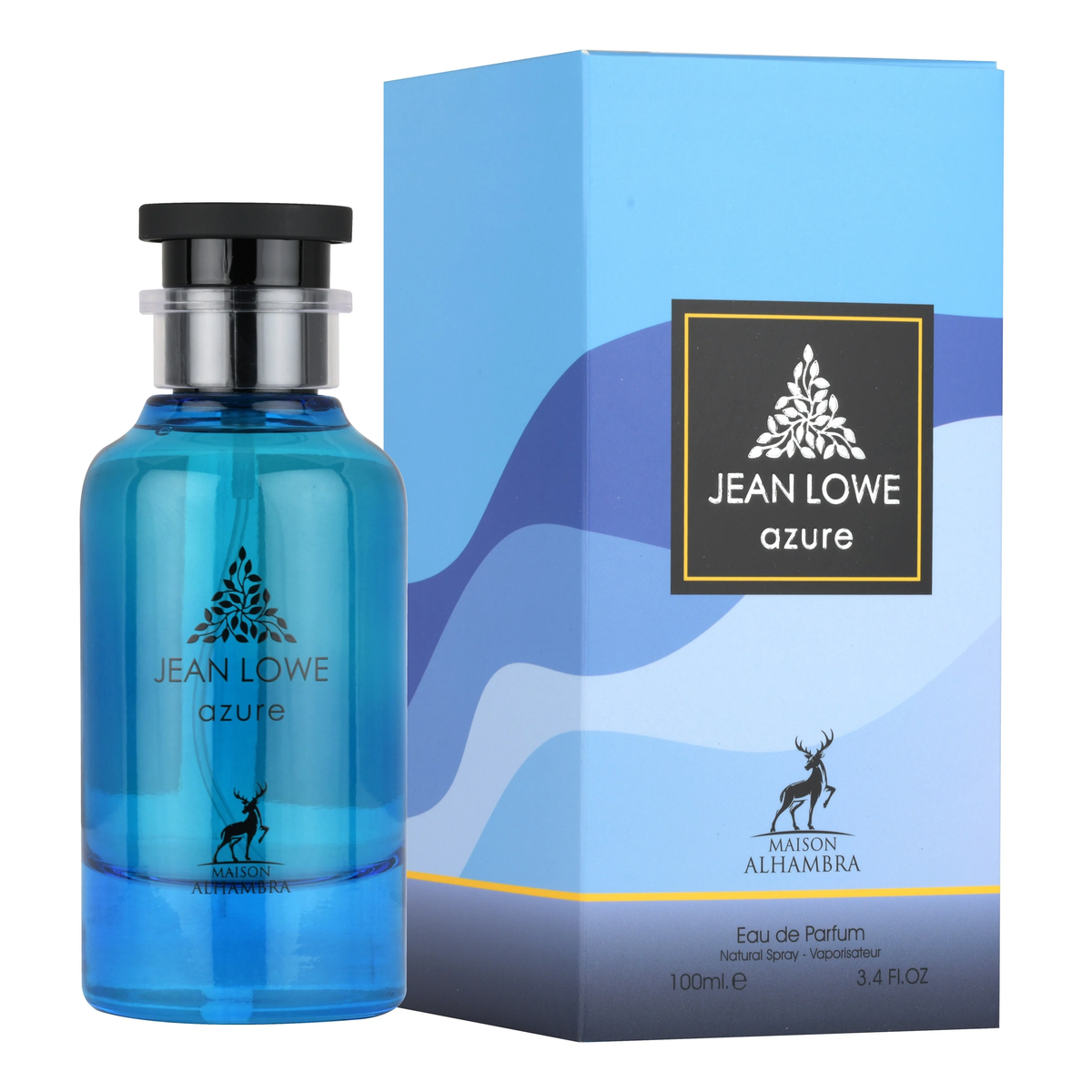 Jean Lowe Azure by Alhambra 100ml EDP - Perfume NZ is the leading wholesale distributor of brand name perfumes and fragrances in New Zealand.