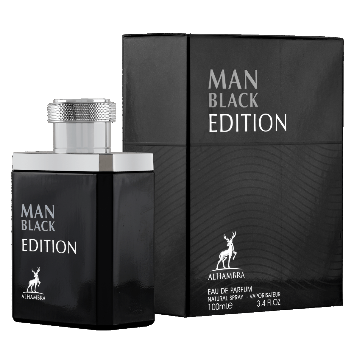 Man Black Edition by Alhambra 100ml EDP - Perfume NZ is the leading wholesale distributor of brand name perfumes and fragrances in New Zealand.