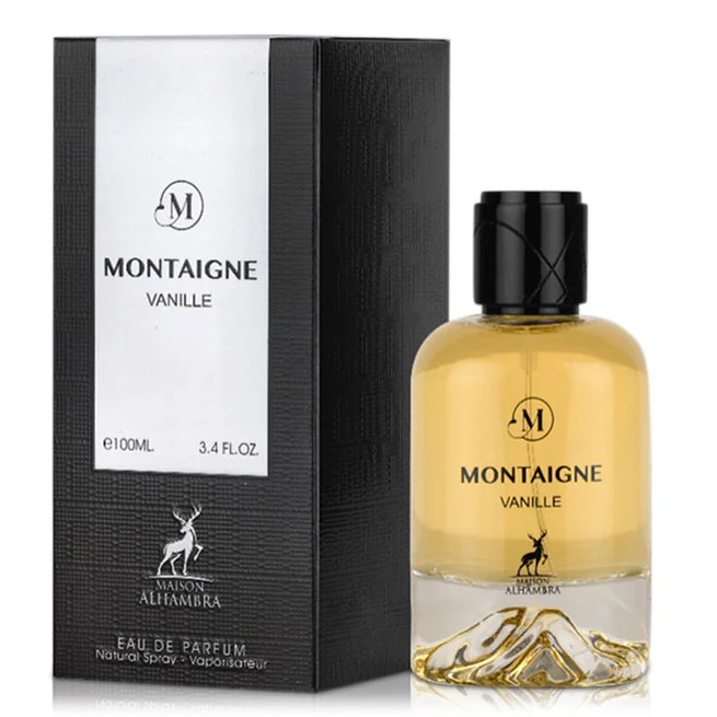 Montaigne Vanille by Alhambra 100ml EDP - Perfume NZ is the leading wholesale distributor of brand name perfumes and fragrances in New Zealand.