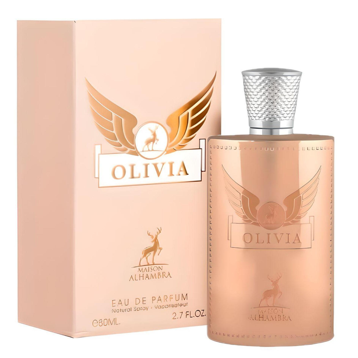 Olivia by Alhambra 80ml EDP - Perfume NZ is the leading wholesale distributor of brand name perfumes and fragrances in New Zealand.
