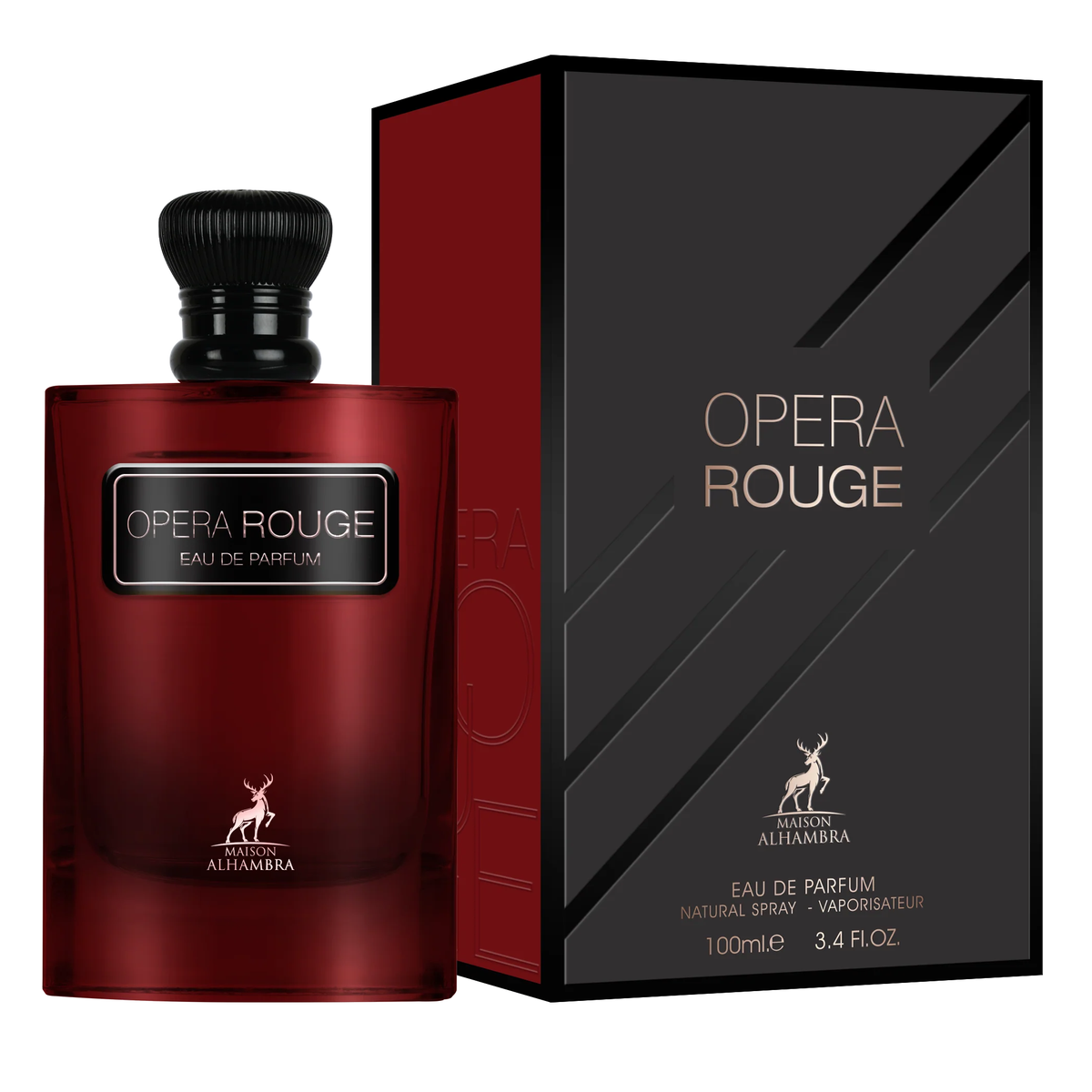 Opera Rouge by Alhambra 100ml EDP for Women - Perfume NZ is the leading wholesale distributor of brand name perfumes and fragrances in New Zealand.