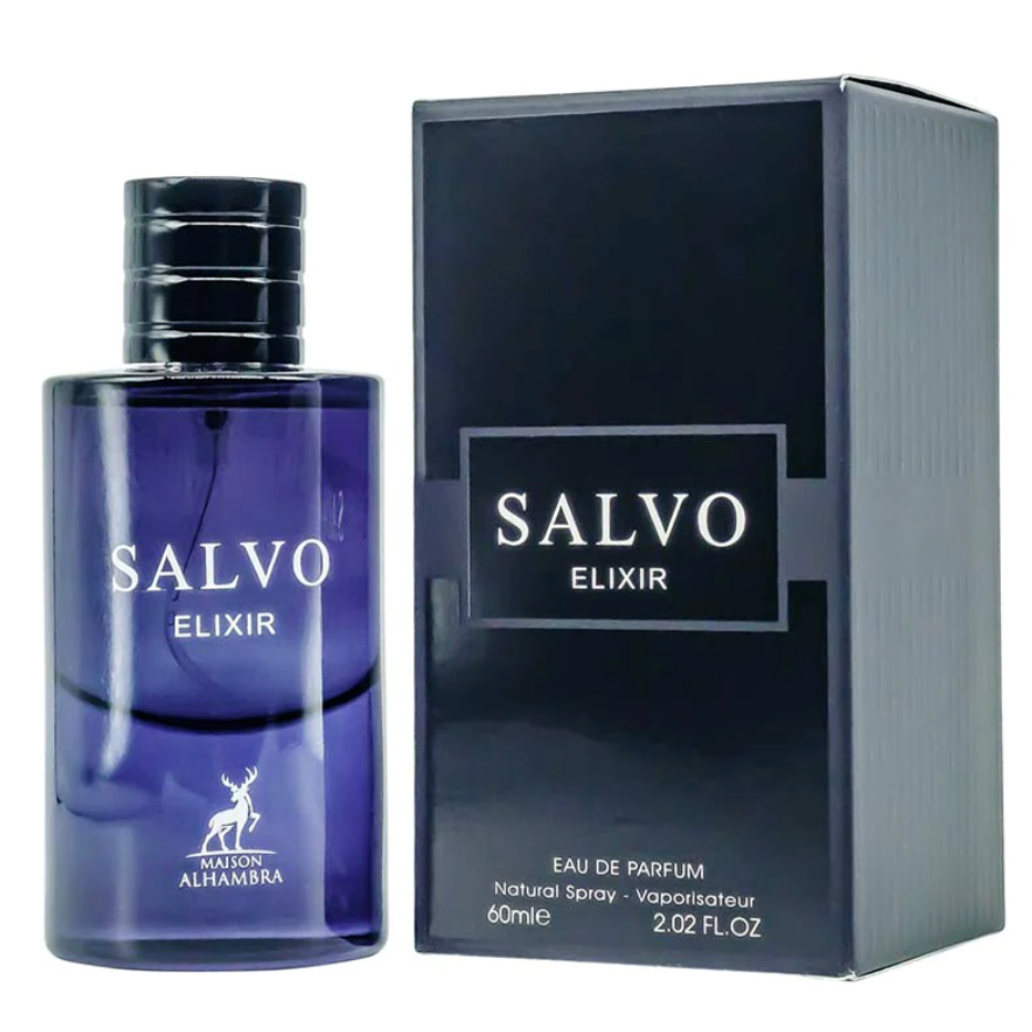 Salvo Elixir by Alhambra 60ml EDP - Perfume NZ is the leading wholesale distributor of brand name perfumes and fragrances in New Zealand.