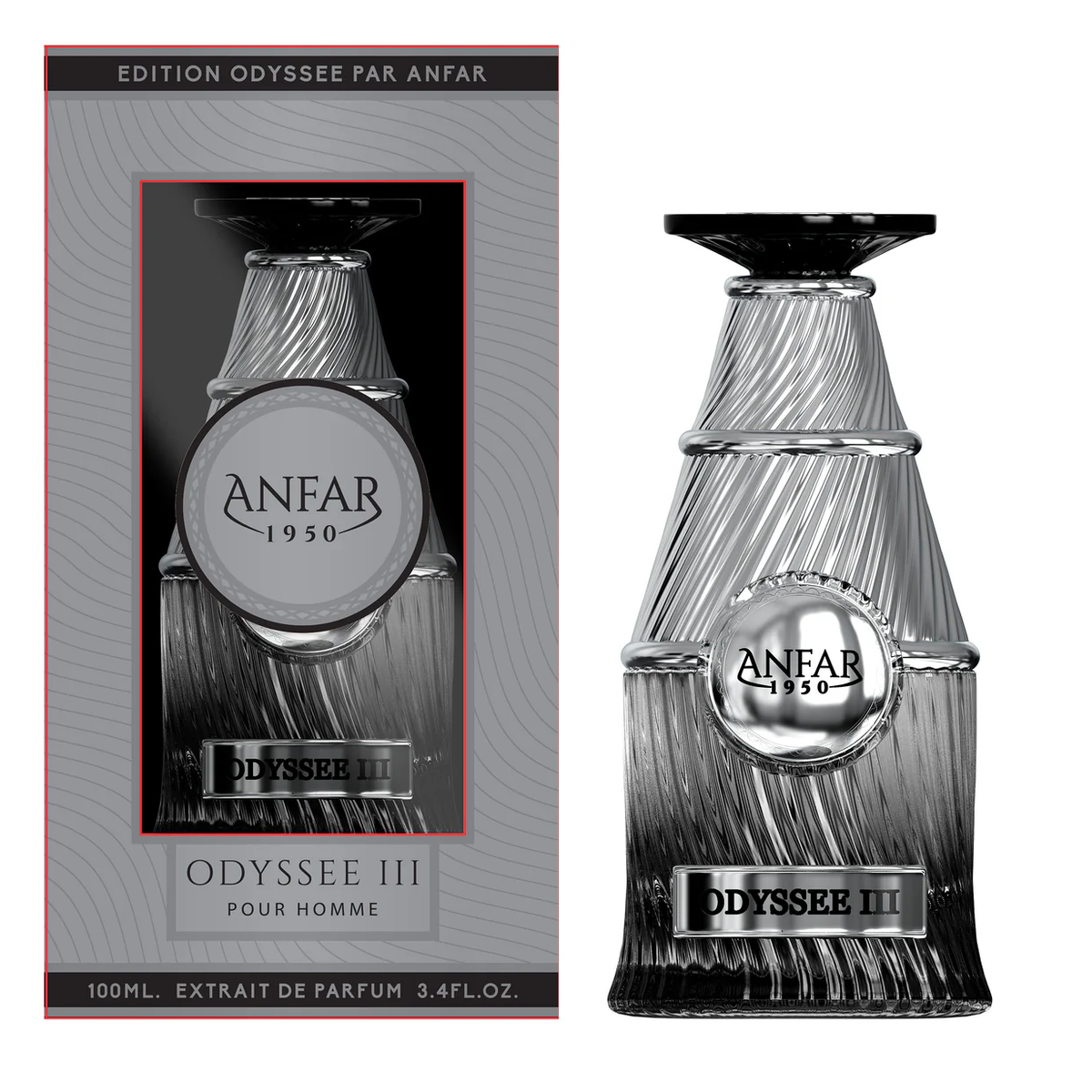 Odyssee III by Anfar 100ml Extrait De Parfum for Men - Perfume NZ is the leading wholesale distributor of brand name perfumes and fragrances in New Zealand.