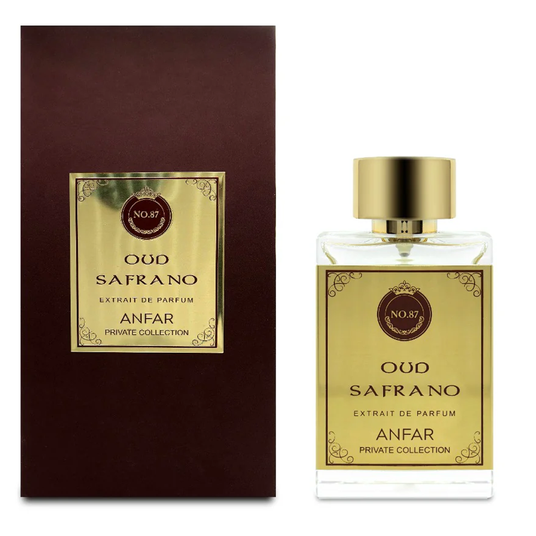 Oud Safrano by Anfar 50ml Extrait De Parfum - Perfume NZ is the leading wholesale distributor of brand name perfumes and fragrances in New Zealand.