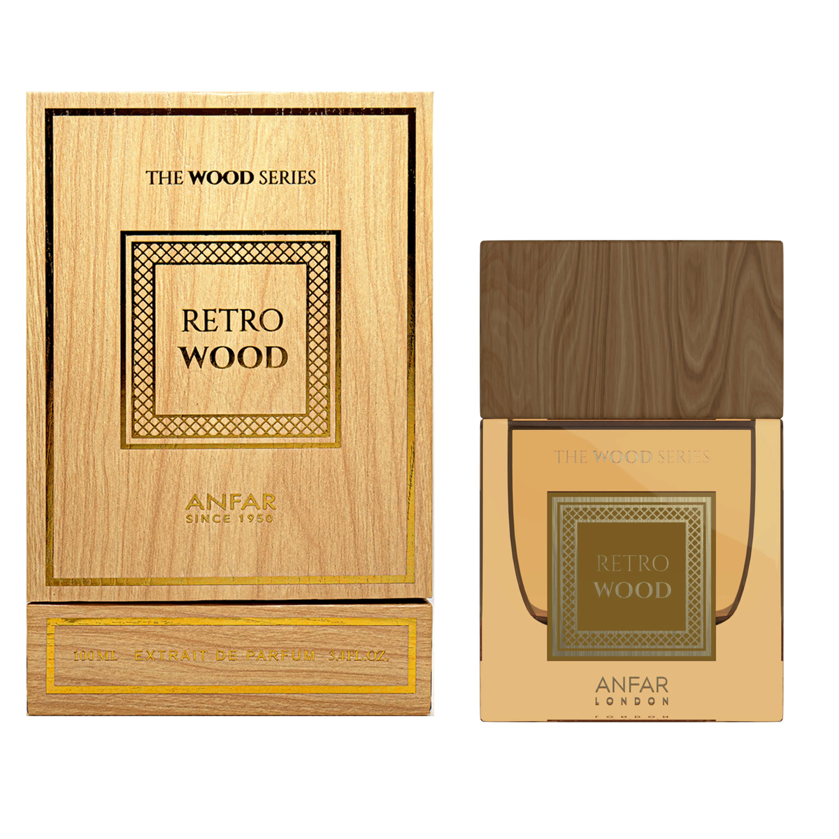Retro Wood by Anfar 100ml Extrait De Parfum - Perfume NZ is the leading wholesale distributor of brand name perfumes and fragrances in New Zealand.