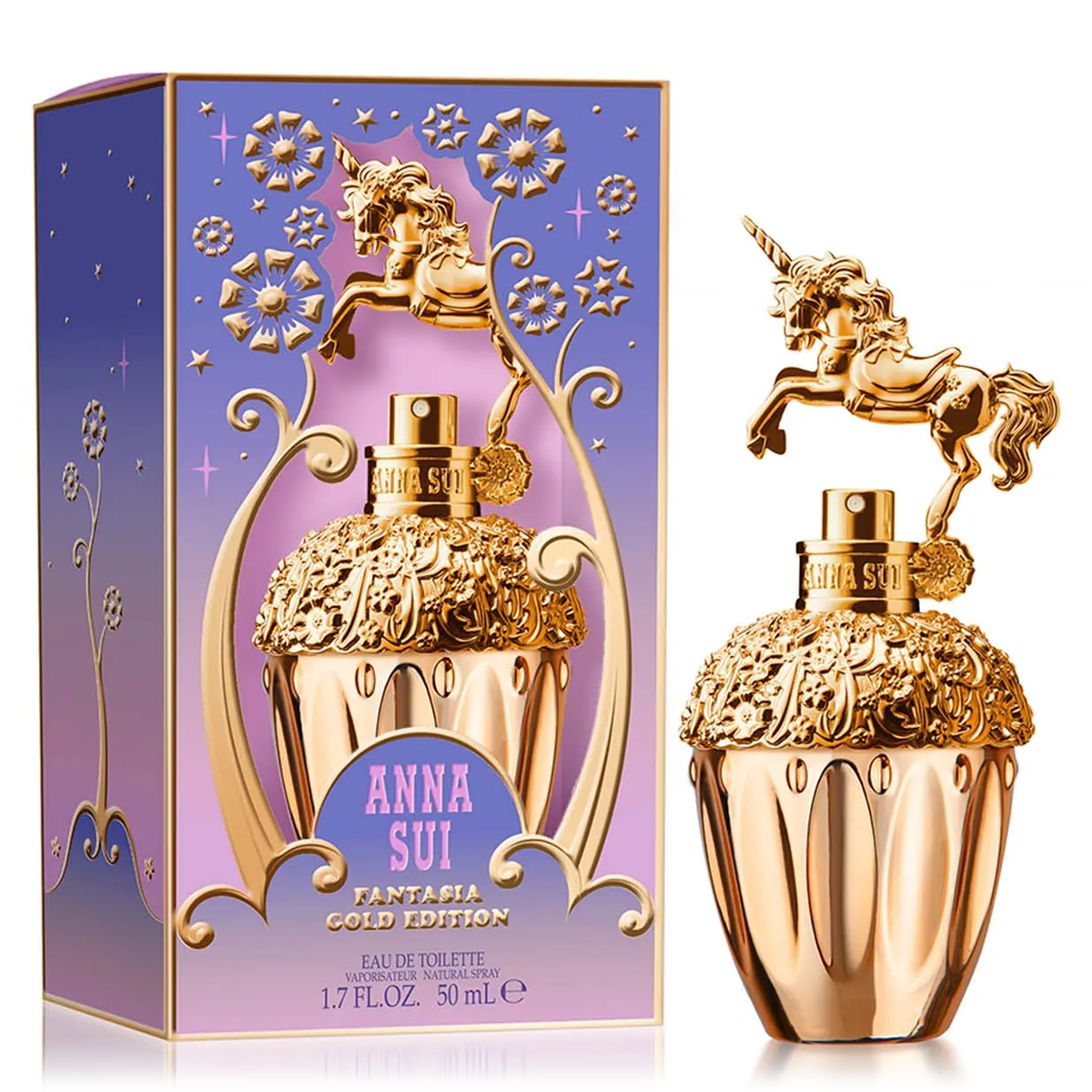 Fantasia Gold by Anna Sui 50ml EDT for Women - Perfume NZ is the leading wholesale distributor of brand name perfumes and fragrances in New Zealand.