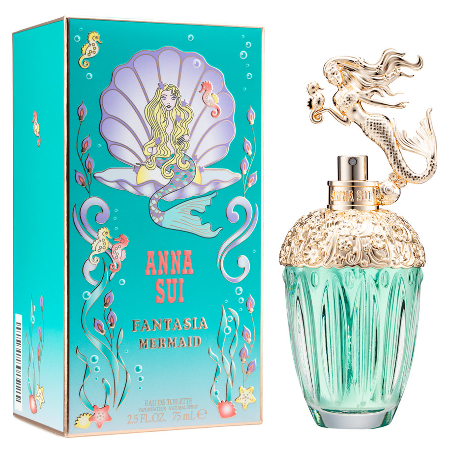 Fantasia Mermaid by Anna Sui 75ml EDT for Women - Perfume NZ is the leading wholesale distributor of brand name perfumes and fragrances in New Zealand.