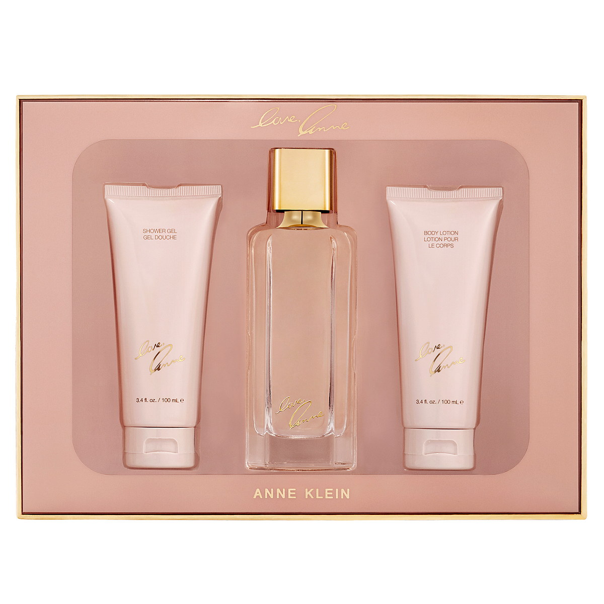 Love Anne by Anne Klein 100ml EDP 3pc Gift Set - Perfume NZ is the leading wholesale distributor of brand name perfumes and fragrances in New Zealand.