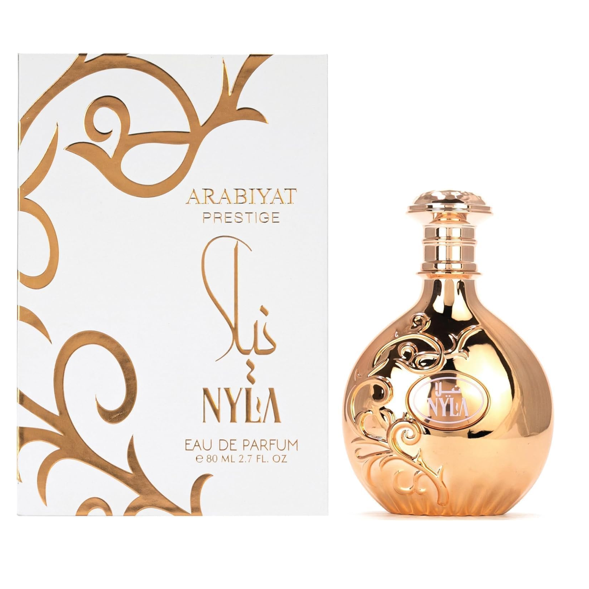 Nyla by Arabiyat 80ml EDP for Women - Perfume NZ is the leading wholesale distributor of brand name perfumes and fragrances in New Zealand.