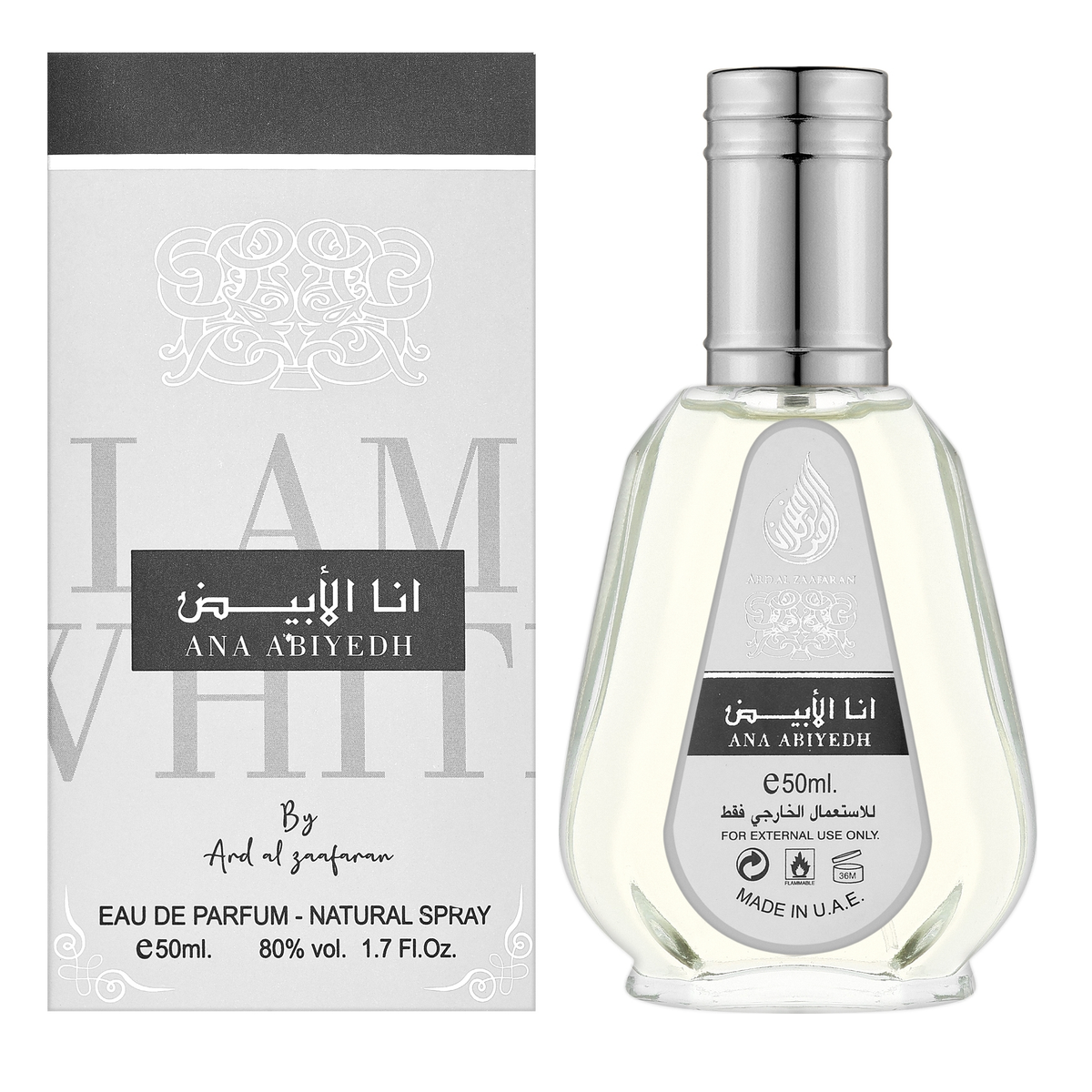 Ana Abiyedh by Ard Al Zaafaran 50ml EDP - Perfume NZ is the leading wholesale distributor of brand name perfumes and fragrances in New Zealand.