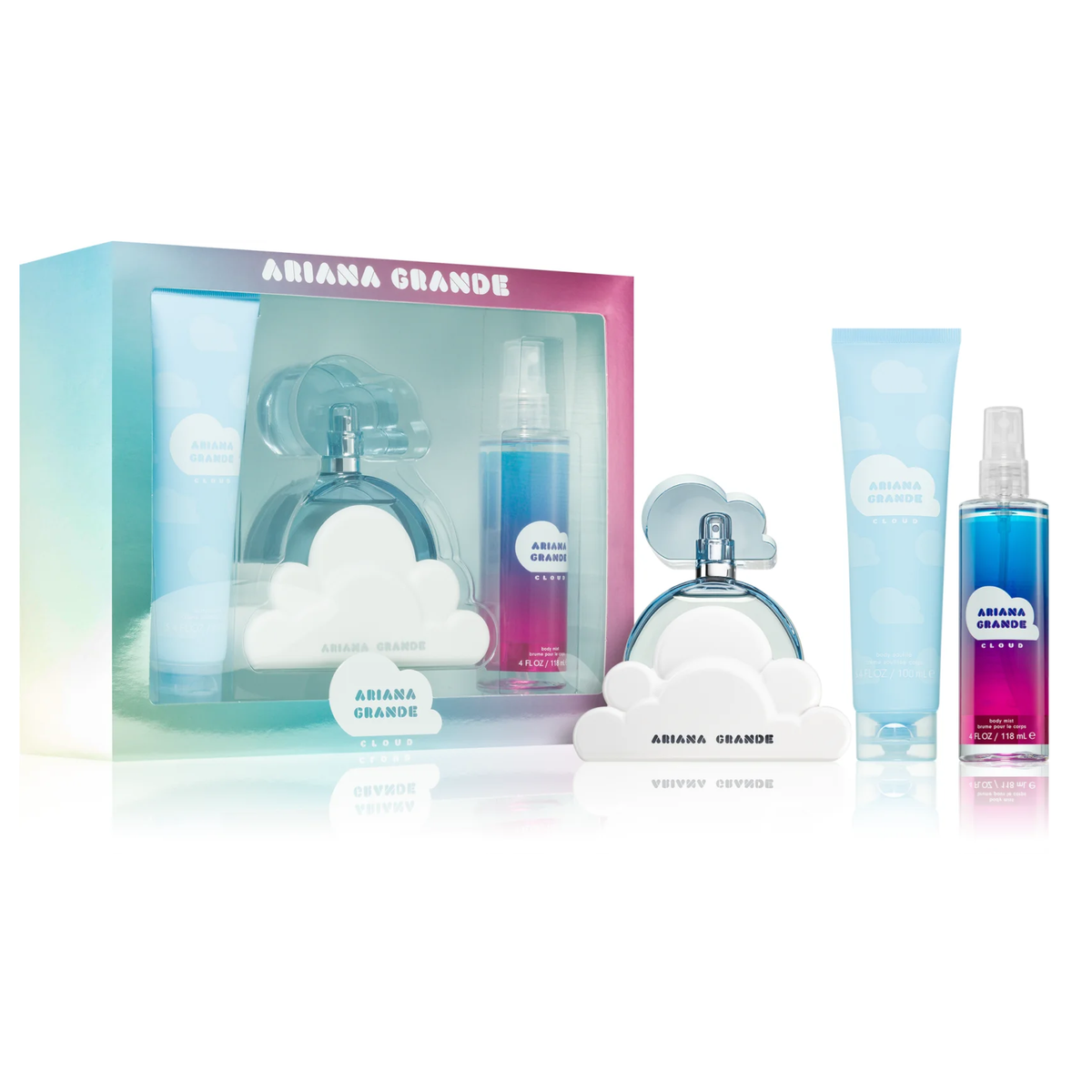Cloud by Ariana Grande 100ml EDP 3 Piece Gift Set - Perfume NZ is the leading wholesale distributor of brand name perfumes and fragrances in New Zealand.