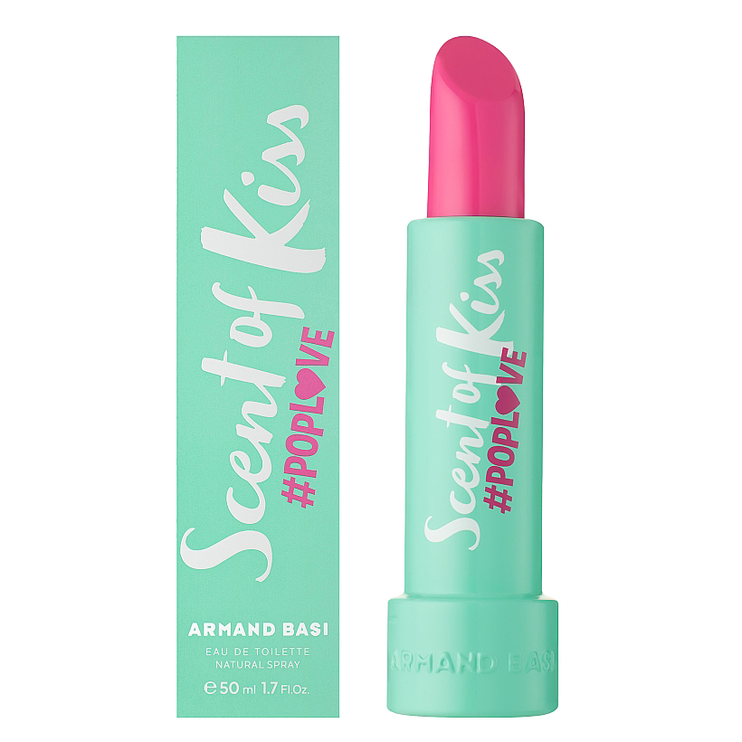 Scent Of Kiss Pop Love by Armand Basi 50ml EDT for Women - Perfume NZ is the leading wholesale distributor of brand name perfumes and fragrances in New Zealand.