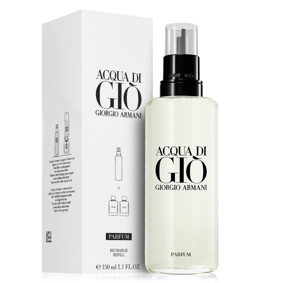 Acqua Di Gio by Giorgio Armani 150ml Parfum Refill - Perfume NZ is the leading wholesale distributor of brand name perfumes and fragrances in New Zealand.