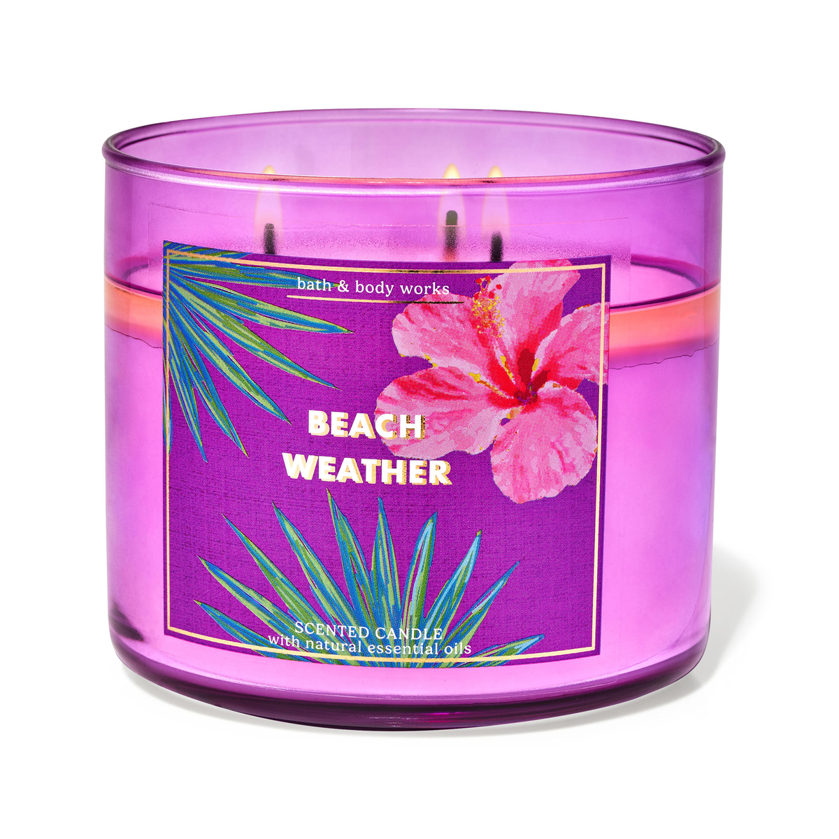 Beach Weather by Bath &amp; Body Works 3-Wick Scented Candle - Perfume NZ is the leading wholesale distributor of brand name perfumes and fragrances in New Zealand.