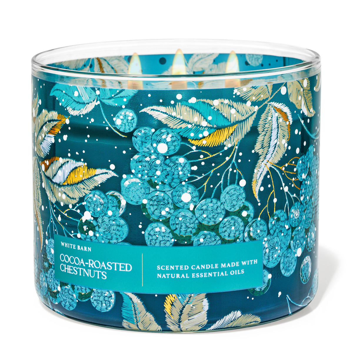 Cocoa-Roasted Chestnuts by Bath &amp; Body Works 3-Wick Scented Candle - Perfume NZ is the leading wholesale distributor of brand name perfumes and fragrances in New Zealand.
