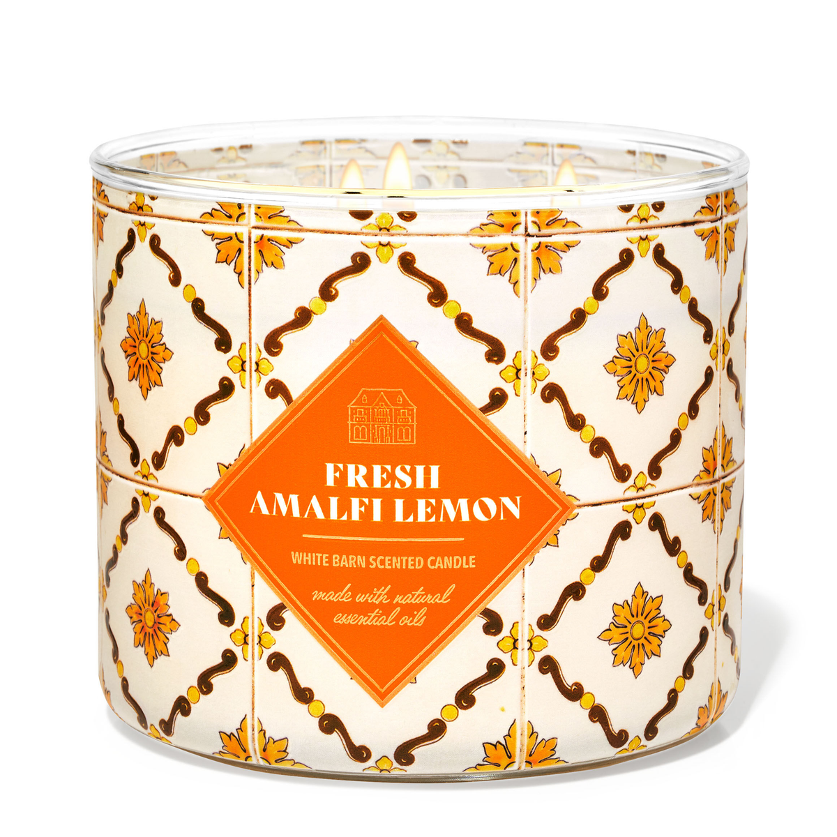 Fresh Amalfi Lemon by Bath &amp; Body Works 3-Wick Scented Candle - Perfume NZ is the leading wholesale distributor of brand name perfumes and fragrances in New Zealand.