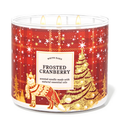 Frosted Cranberry by Bath &amp; Body Works 3-Wick Scented Candle - Perfume NZ is the leading wholesale distributor of brand name perfumes and fragrances in New Zealand.