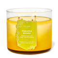 Pineapple Mango by Bath &amp; Body Works 3-Wick Scented Candle - Perfume NZ is the leading wholesale distributor of brand name perfumes and fragrances in New Zealand.