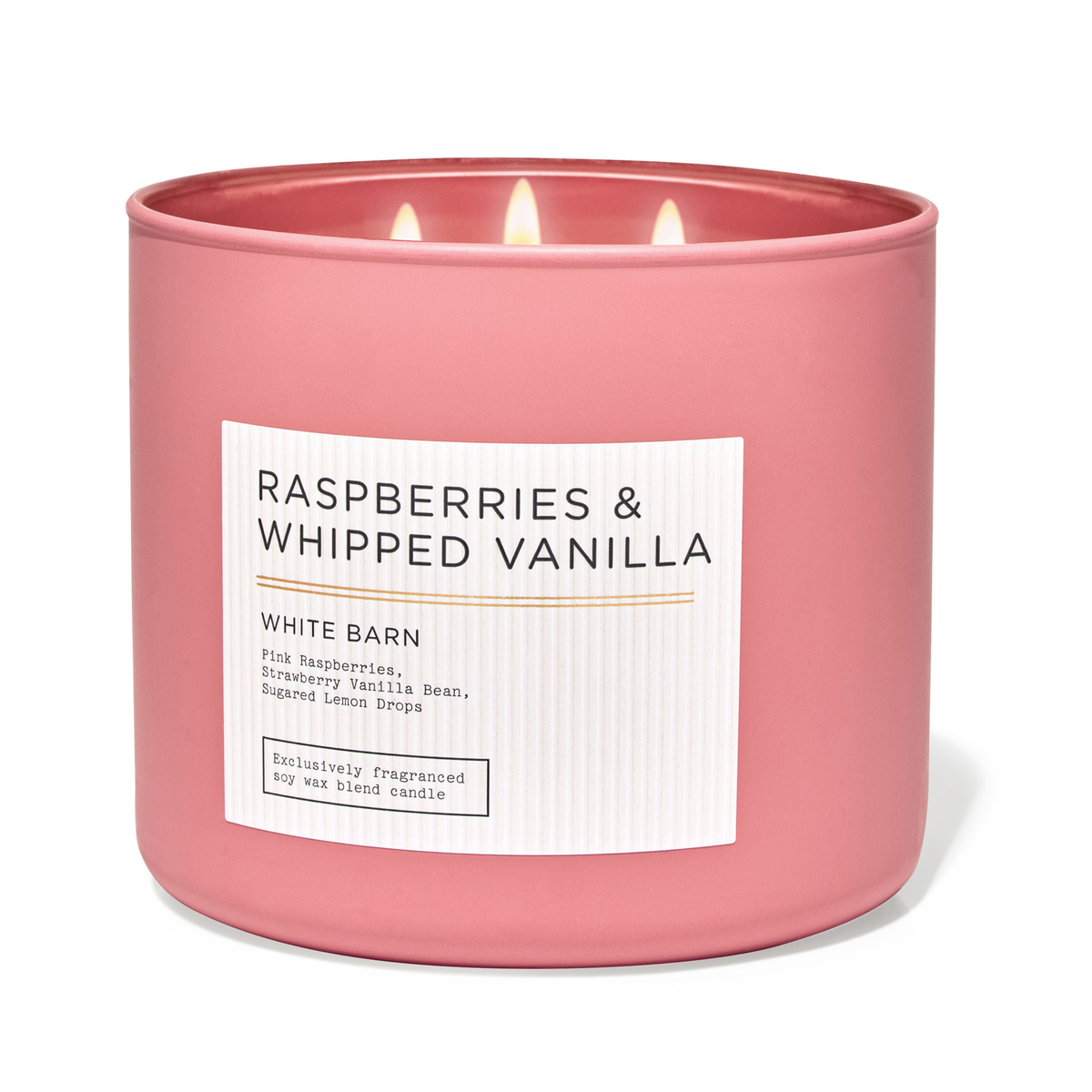 Raspberries &amp; Whipped Vanilla by Bath &amp; Body Works 3-Wick Scented Candle - Perfume NZ is the leading wholesale distributor of brand name perfumes and fragrances in New Zealand.