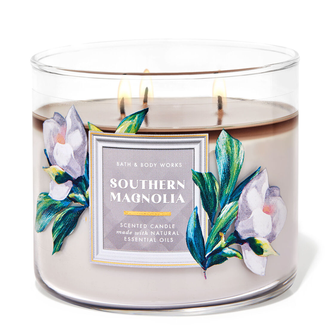 Southern Magnolia by Bath &amp; Body Works 3-Wick Scented Candle - Perfume NZ is the leading wholesale distributor of brand name perfumes and fragrances in New Zealand.