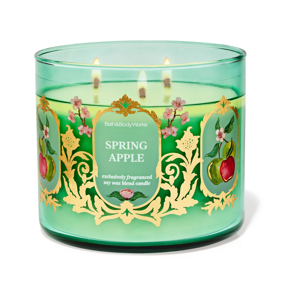 Spring Apple by Bath &amp; Body Works 3-Wick Scented Candle - Perfume NZ is the leading wholesale distributor of brand name perfumes and fragrances in New Zealand.
