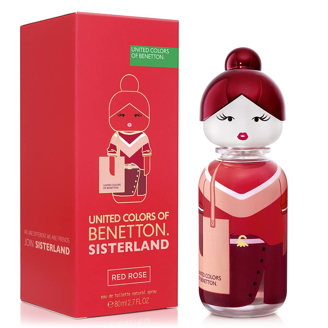 Sisterland Red Rose by Benetton 80ml EDT - Perfume NZ is the leading wholesale distributor of brand name perfumes and fragrances in New Zealand.