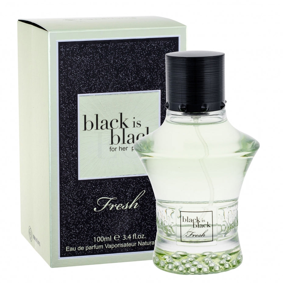 Black Is Black Fresh by Nu Parfums 100ml EDP - Perfume NZ is the leading wholesale distributor of brand name perfumes and fragrances in New Zealand.