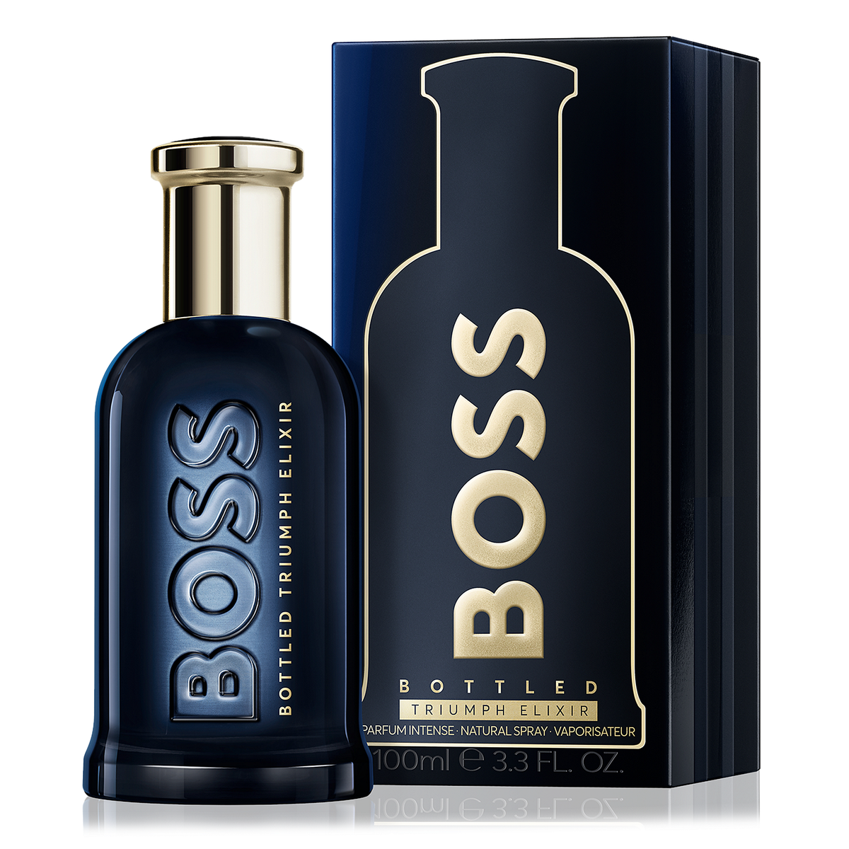 Boss Bottled Triumph Elixir by Hugo Boss 100ml Parfum Intense - Perfume NZ is the leading wholesale distributor of brand name perfumes and fragrances in New Zealand.