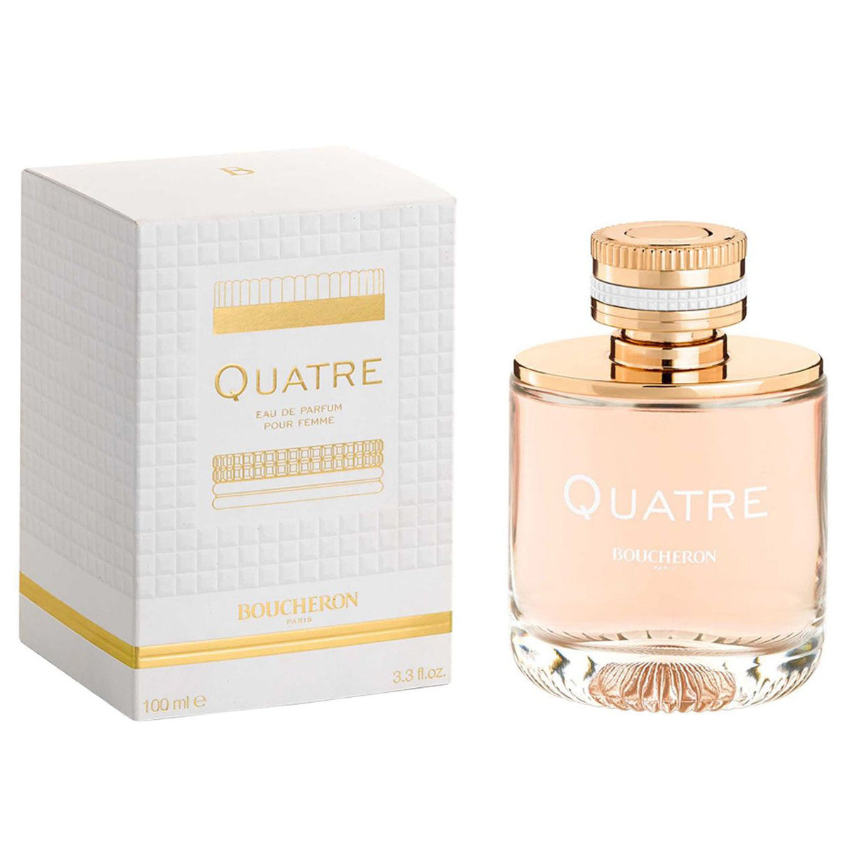 Quatre by Boucheron 100ml EDP for Women - Perfume NZ is the leading wholesale distributor of brand name perfumes and fragrances in New Zealand.