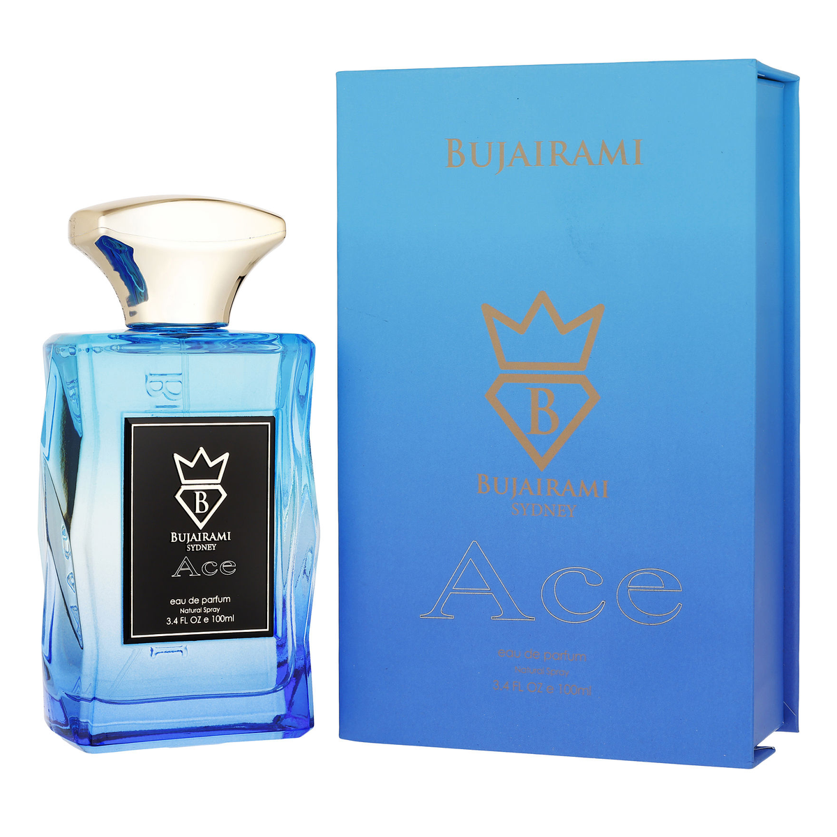 Ace by Bujairami 100ml EDP for Men - Perfume NZ is the leading wholesale distributor of brand name perfumes and fragrances in New Zealand.