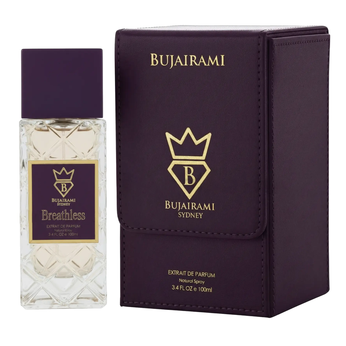 Breathless by Bujairami 100ml Extrait De Parfum - Perfume NZ is the leading wholesale distributor of brand name perfumes and fragrances in New Zealand.