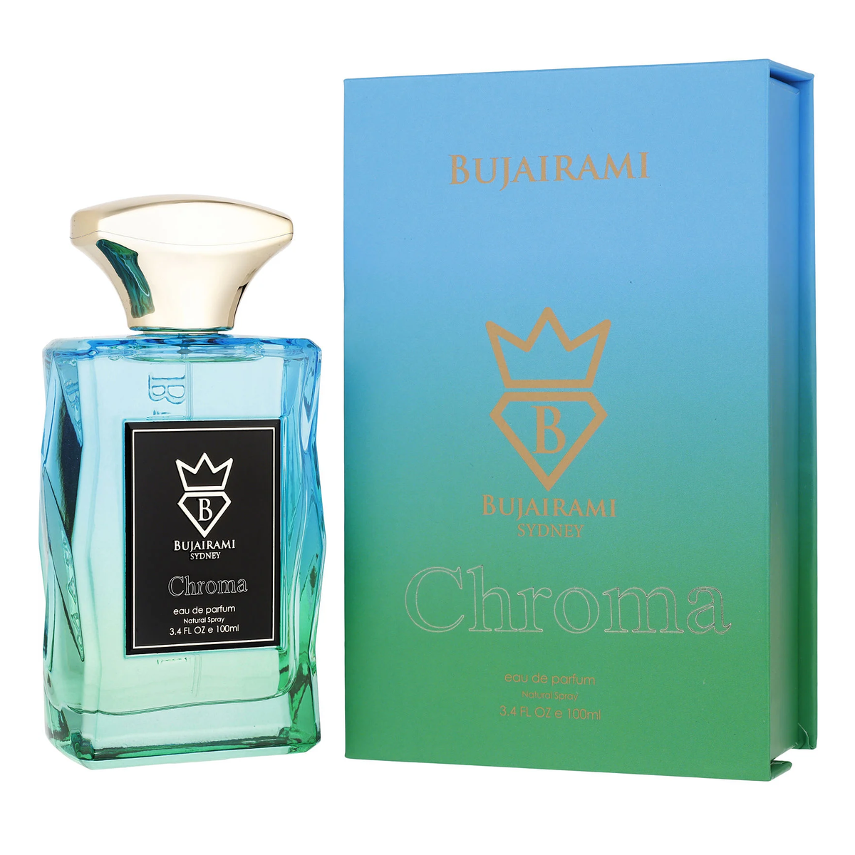 Chroma by Bujairami 100ml EDP for Men - Perfume NZ is the leading wholesale distributor of brand name perfumes and fragrances in New Zealand.