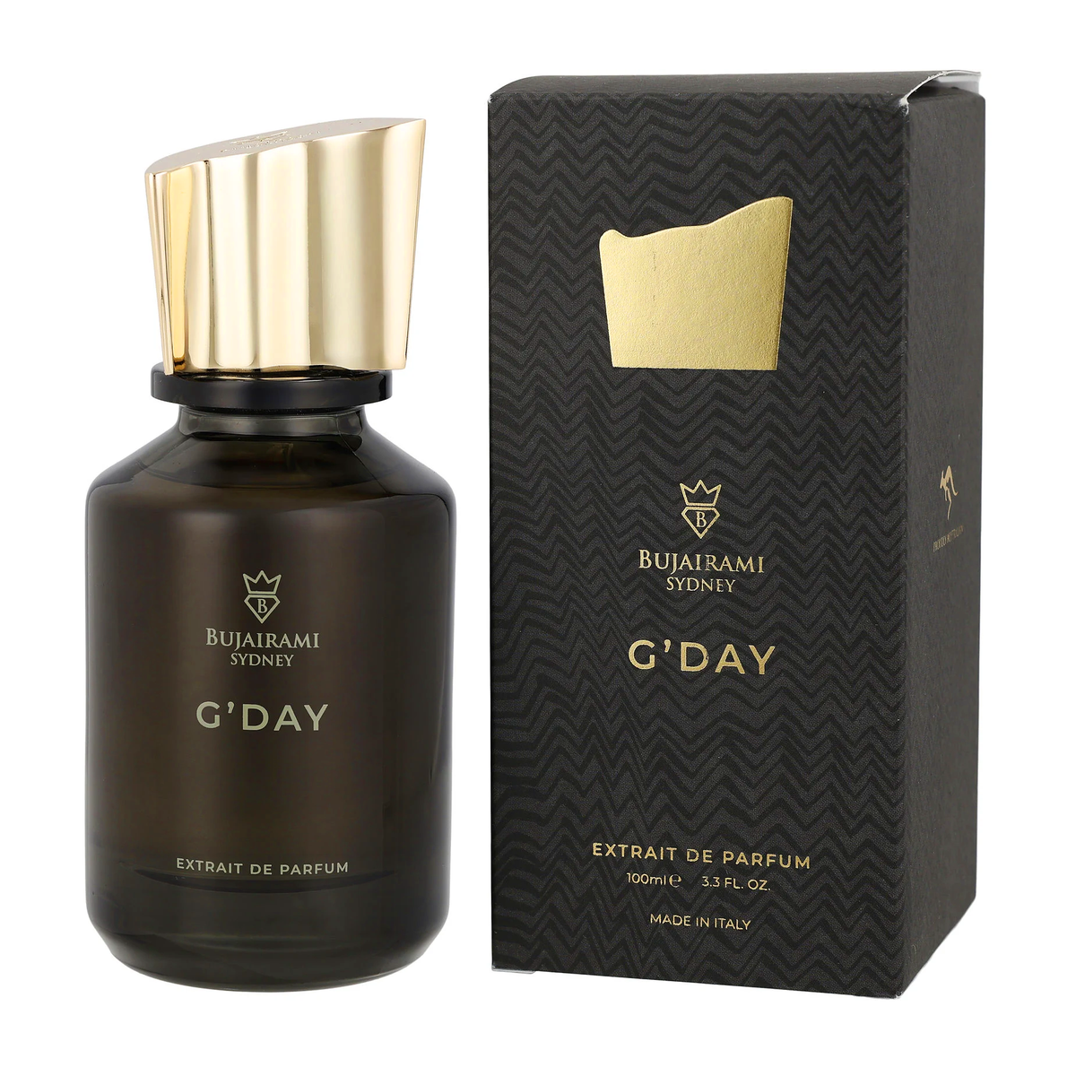 G'Day by Bujairami 100ml Extrait De Parfum - Perfume NZ is the leading wholesale distributor of brand name perfumes and fragrances in New Zealand.