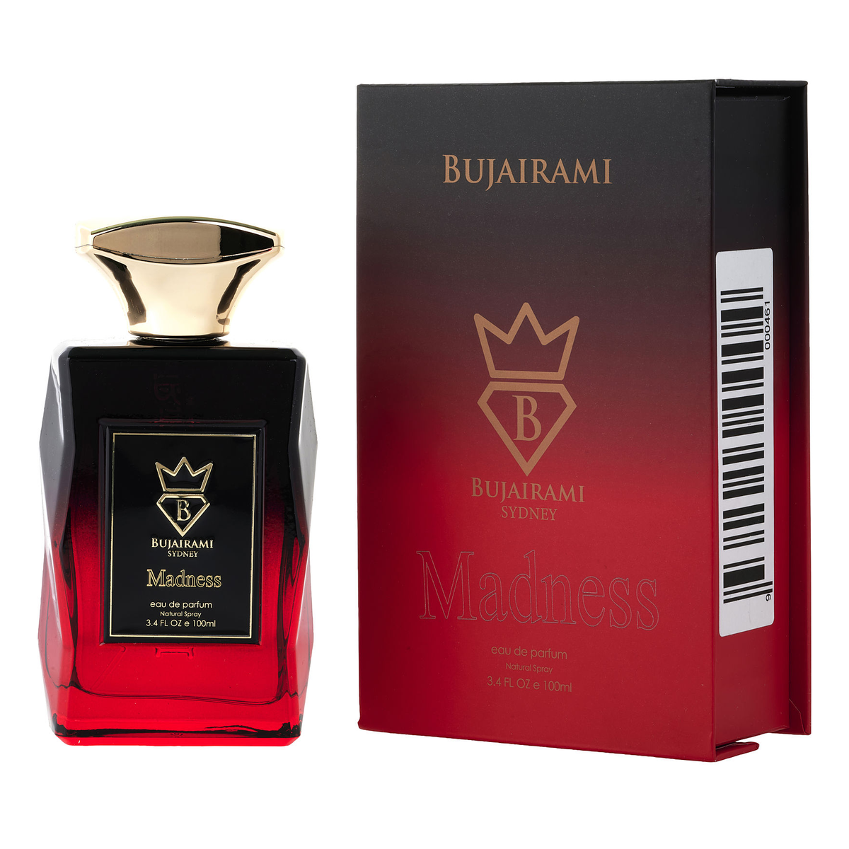 Madness by Bujairami 100ml EDP - Perfume NZ is the leading wholesale distributor of brand name perfumes and fragrances in New Zealand.