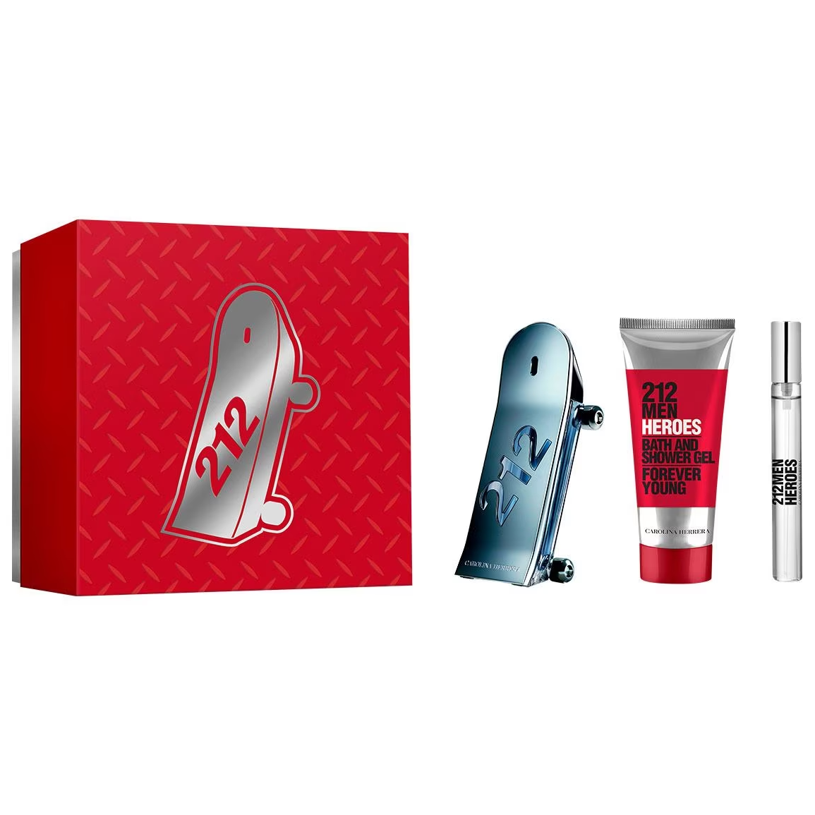 212 Heroes by Carolina Herrera 90ml EDT 3 Piece Gift Set - Perfume NZ is the leading wholesale distributor of brand name perfumes and fragrances in New Zealand.