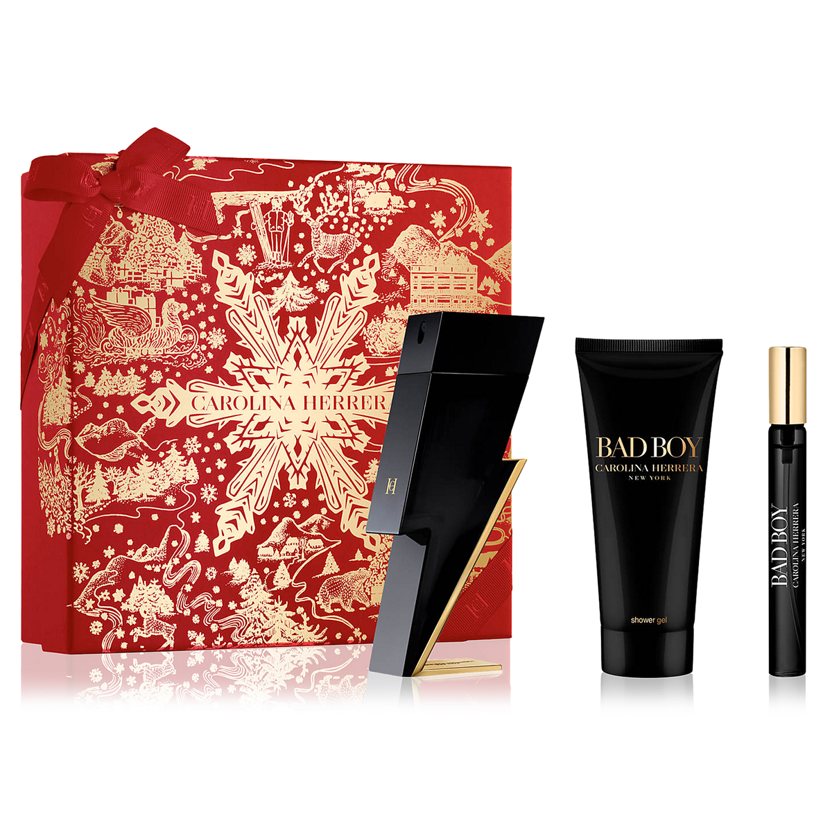 Bad Boy by Carolina Herrera 100ml EDT 3 Piece Gift Set - Perfume NZ is the leading wholesale distributor of brand name perfumes and fragrances in New Zealand.