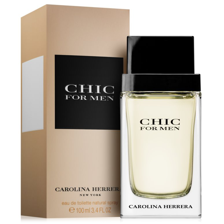 Chic by Carolina Herrera 100ml EDT for Men - Perfume NZ is the leading wholesale distributor of brand name perfumes and fragrances in New Zealand.