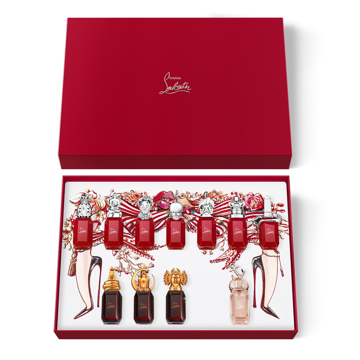 Christian Louboutin Perfume Collection 11x 9ml Gift Set - Perfume NZ is the leading wholesale distributor of brand name perfumes and fragrances in New Zealand.