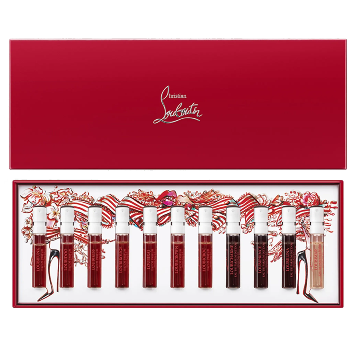 Christian Louboutin Discovery Collection 11x 2ml Gift Set - Perfume NZ is the leading wholesale distributor of brand name perfumes and fragrances in New Zealand.
