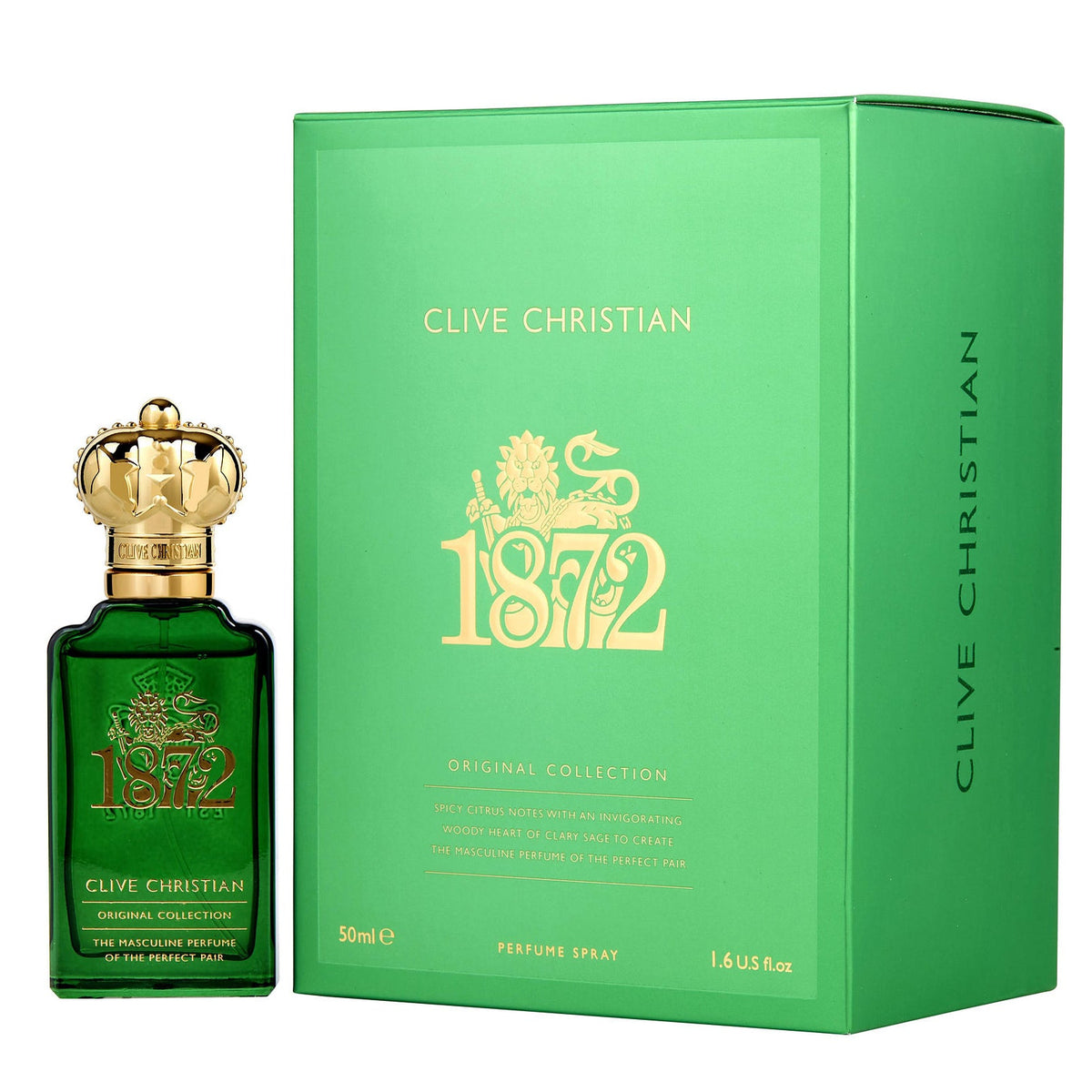 1872 Masculine by Clive Christian 50ml Perfume Spray - Perfume NZ is the leading wholesale distributor of brand name perfumes and fragrances in New Zealand.