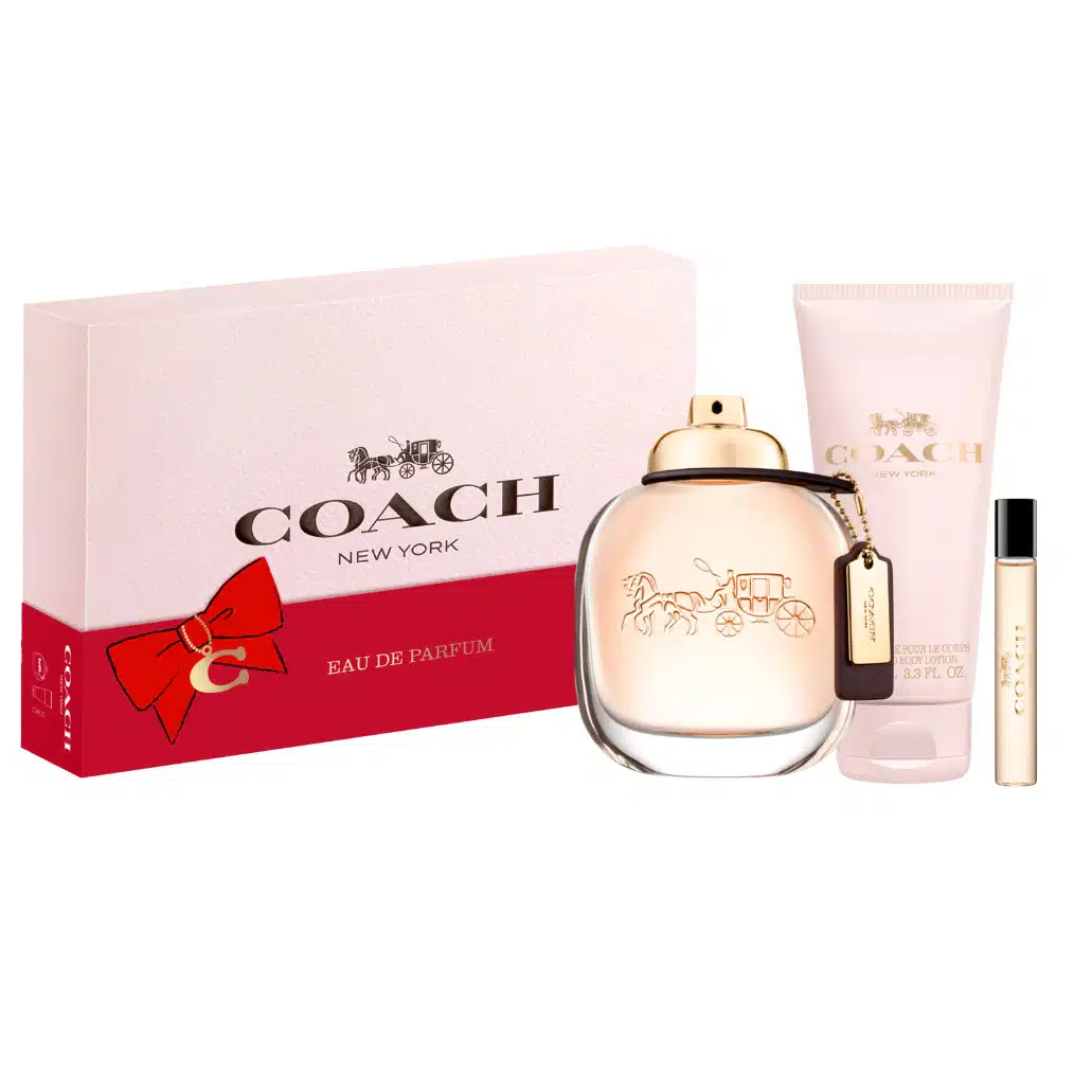 Coach by Coach 90ml EDP 3 Piece Gift Set for Women - Perfume NZ is the leading wholesale distributor of brand name perfumes and fragrances in New Zealand.