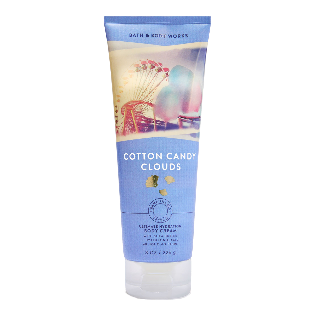 Cotton Candy Clouds by Bath &amp; Body Works 226g Ultimate Hydration Body Cream - Perfume NZ is the leading wholesale distributor of brand name perfumes and fragrances in New Zealand.